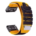 Ремінець для годинника Nylon Pro for Garmin Yellow 22 мм