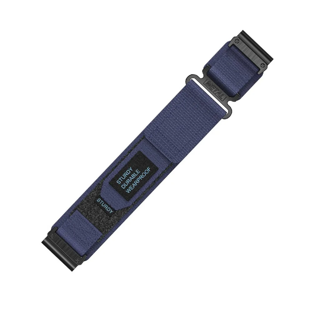 Nylon for Garmin Blue 26 мм Ремінець для годинника Nylon for Garmin Blue 26 мм - Зображення 1