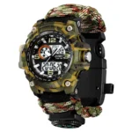 Чоловічий годинник Skmei 1283NCMAG Camo Green