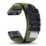 Ремінець для годинника Nylon Pro for Garmin Green 22 мм