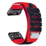 Ремінець для годинника Nylon Pro for Garmin Red 22 мм