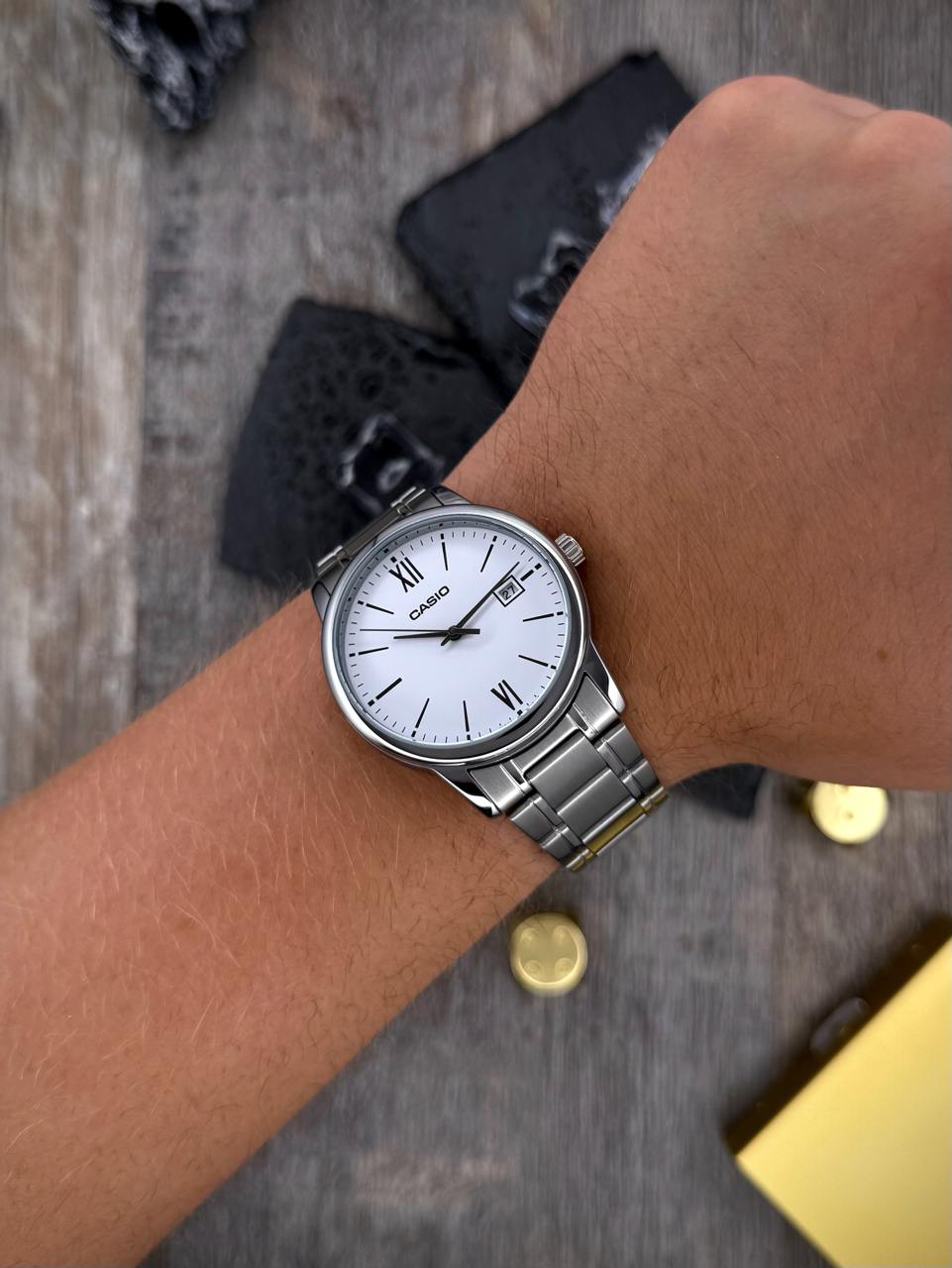 Чоловічий годинник Casio MTP-V002D-7B3 - Зображення 3