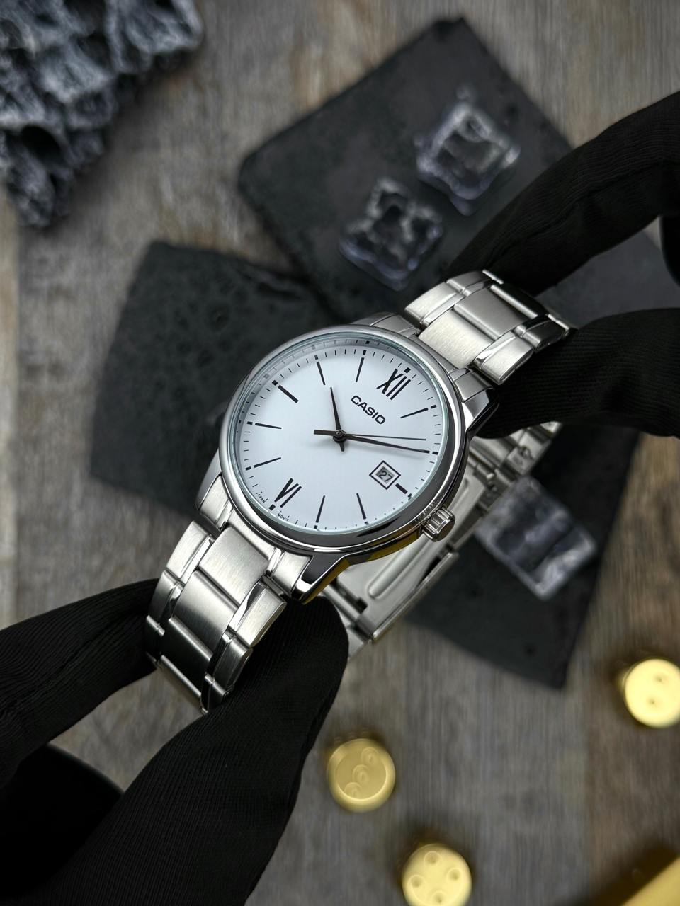 Чоловічий годинник Casio MTP-V002D-7B3 - Зображення 7