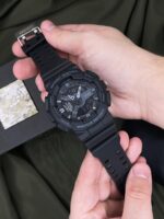 Чоловічий годинник Awarder 005 Тризуб срібло  Black - Зображення 7