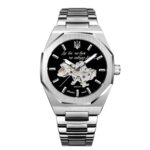 Годинник з символікою України Awarder 026-3D Де би не був Silver-Black