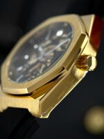 Автоматичний механічний годинник-скелетон Forsining 8289 Black-Gold - Зображення 10