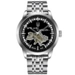Годинник наручний Awarder 043 Де би не був Silver-Black Steel Automatic