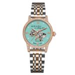 Жіночий автоматичний годинник Awarder 049 Silver-Gold-Blue