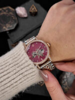 Жіночий автоматичний годинник Awarder 049 Silver-Gold-Pink - Зображення 2