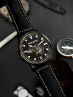 Преміальний чоловічий годинник Awarder 044 Automatic Ukraine All Black - Зображення 11