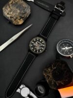 Преміальний чоловічий годинник Awarder 044 Automatic Ukraine All Black - Зображення 9