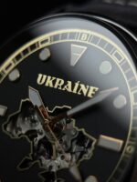 Преміальний чоловічий годинник Awarder 044 Automatic Ukraine All Black - Зображення 3