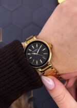 Жіночий годинник Сurren 9109 Gold-Black - Зображення 3