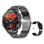 Розумний годинник Modfit Tactic Blaze Black Steel + ремінець
