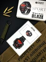 Розумний годинник Modfit Tactic Blaze Black Steel + ремінець - Зображення 9