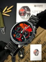 Розумний годинник Modfit Tactic Blaze Black Steel + ремінець - Зображення 7